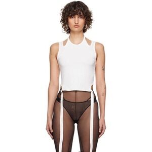 Dion Lee Ribbed Double Tie Tank Top Size 4